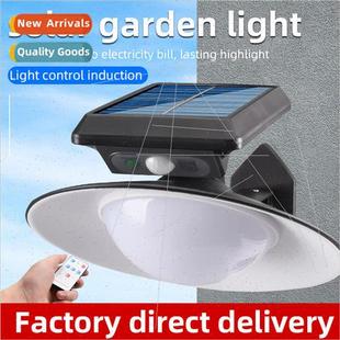 sensor lig solar wall round LED outdoor light set new Wilder