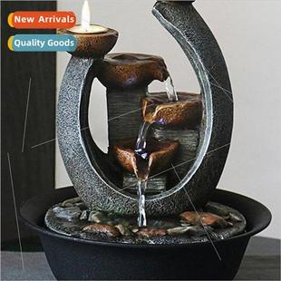 Candle Holder with Scandinavian ghts Waterfall LED Flo Style