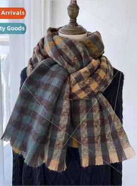 Scarf female winter 2023 new Korean  of the imitation cashme