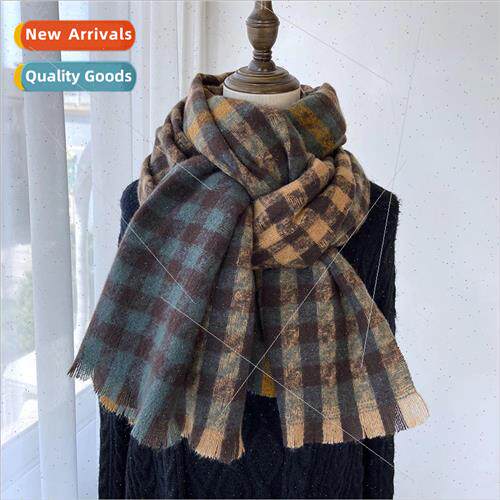 Scarf female winter 2023 new Korean  of the imitation cashme