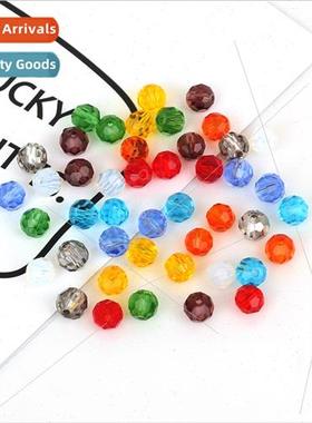 100pcs/pack 4mm glass faceted ball diy handmade beading jewe