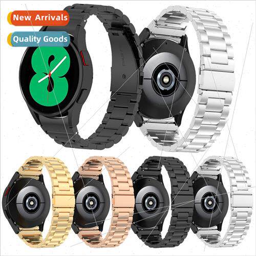 适用 Galaxy watch5/4 three beads stainless steel watch band