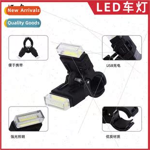 rechargeable USB headlight mountain night Bicycle bike light