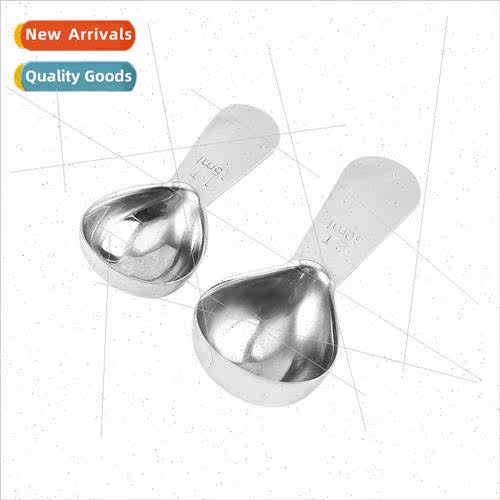 304 Stainless Steel Measuring Spoon 2 Pcs Set Coffee Measuri