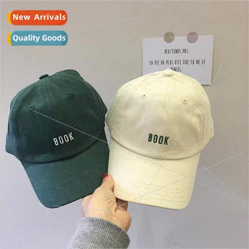 Hat new fall and winter BOOK duck tongue cap female Korean c