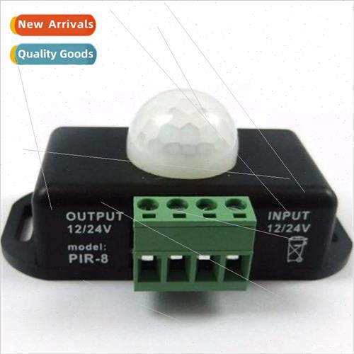 12V-24V 8A Infrared PIR Motion Sensor Switch LED ght 5~8m In