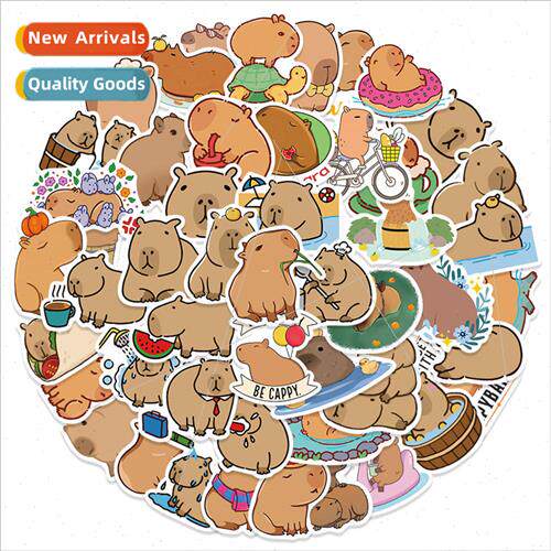 50 cartoon puffer fish graffiti stickers cute animal DIY sco