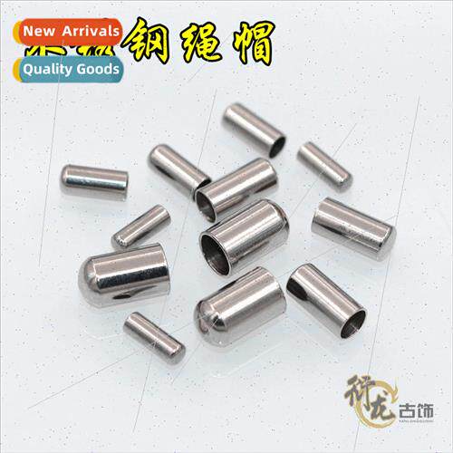 DIY Jewelry Accessories Materials Tail Rope Cap Stainless St