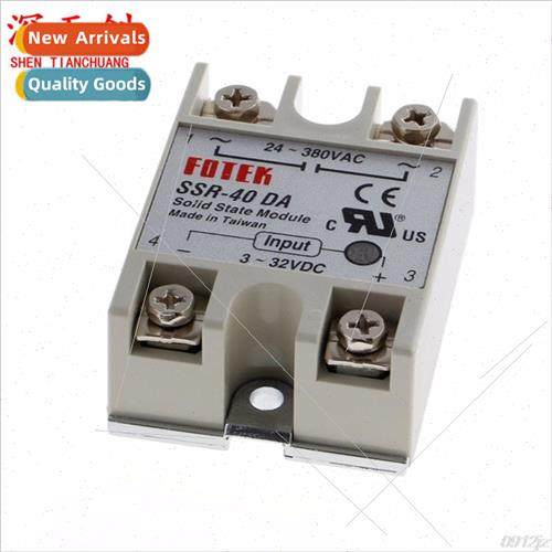 SSR-40 DA Solid State Relay 24V-380V 40A 250V DC Control AC