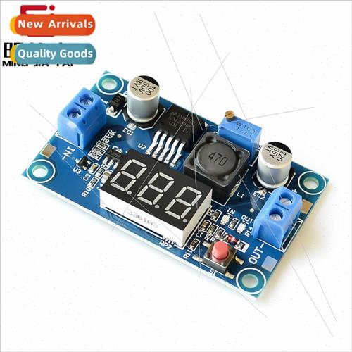 LM2596 DC-DC Adjustable Step-Down Module with Voltmeter Disp