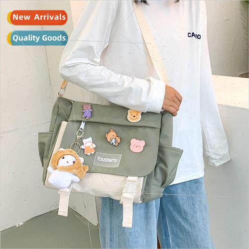 2021 new girls literary big bag Korean fashion fashion ancie