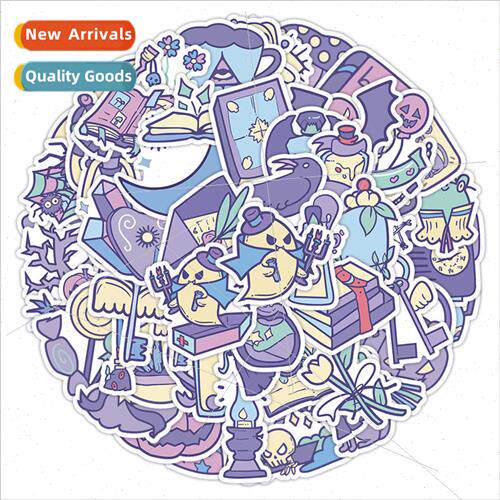 60 witch magic small s cartoon graffiti stickers decorative