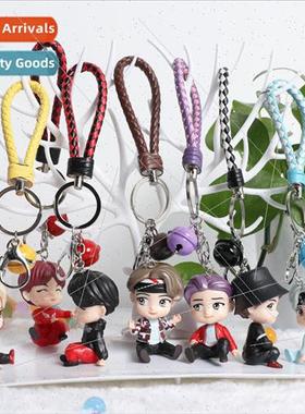 PVC cartoon 3 generations of 7 Bulletproof Junior League key