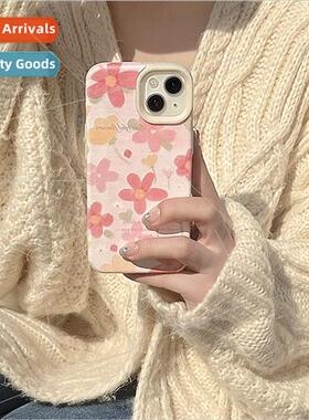 Spring Oil Painting Flower English iPhone 12 Leather 13 Prom