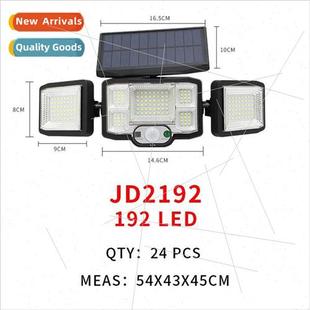 COB Outdoor Remote 192 Contr Human ghts Solar Sensor