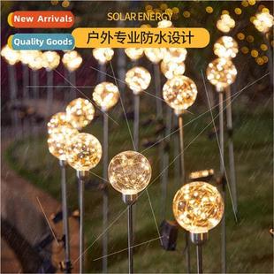 ght String Wishing Copper Ball Garden Wire Lawn Solar Patio