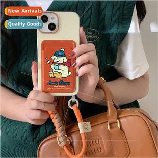 适用 iPhone Hat Phone Apple Case Card Dog Scarf Cute