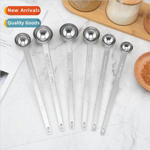 304 stainless steel coffee spoon long handle spoon stirring
