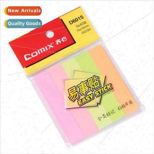 Office Series Instruction Labels 76*15mm 5-color Mixed Pack