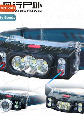 W660-3 T6 LED bright headlamp induction headlamp bike light