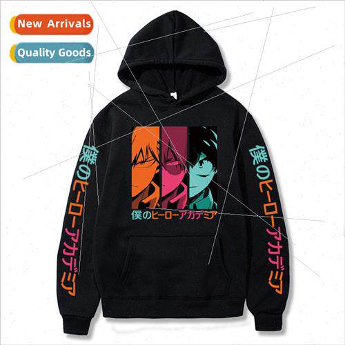 Euro size hooded sweatshirt 2021 new Japanese manga full-tim