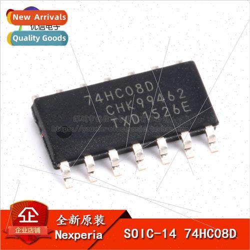 al Genuine SMT 74HC08D Logic Chip Quad 2-Input Gate SOP-14