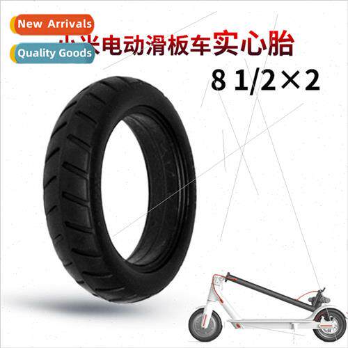 mi electric scooter tires 8.5-inch inflation-free solid tire