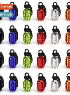 Car Tire Valve Cap Landmine Grenade Alloy New Valves Grenade