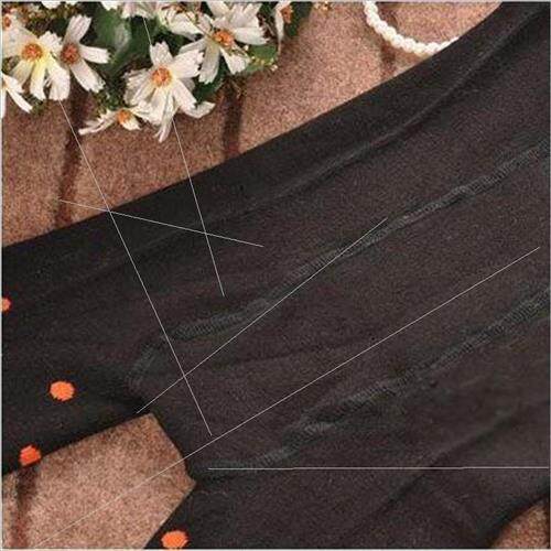 Autumn and winter thick section of pantyhose Saint-Saens sof
