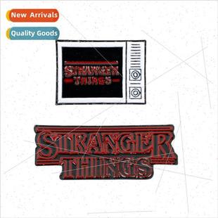 pin Things letter Stranger new badge Movie brooch and