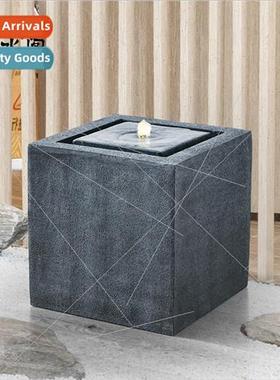 mple cycle fountain attracts wealth light luxury running wat