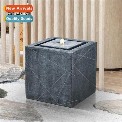 mple cycle fountain attracts wealth light luxury running wat