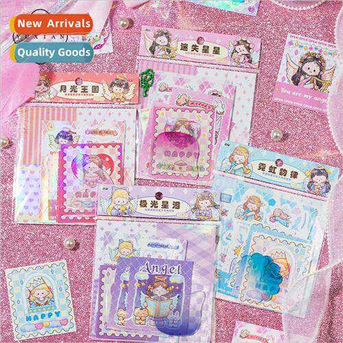 Seven Adventures in Wonderland Goo Card Sticker Set Cute Car