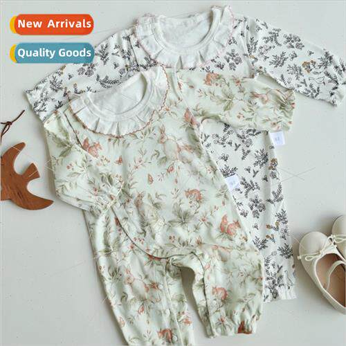 Baby a class cotton jumpsuit organic cotton onesie infant ba