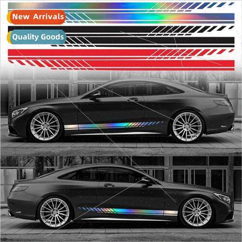 Car stickers decorative body sides laser stickers car side s