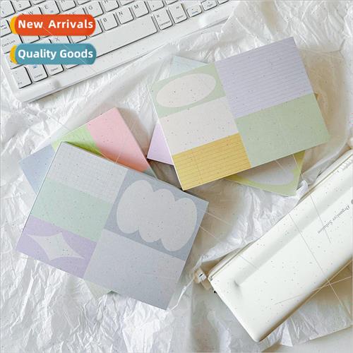 A6 retro patchwork series of sticky notes study notes studen