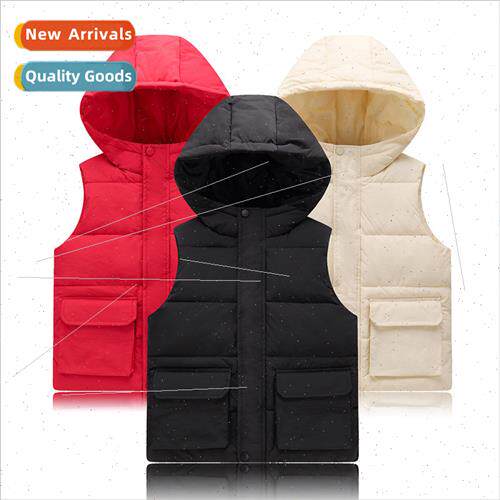 Autumn and winter new childrens boys thickened cotton vest m
