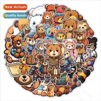 50 cartoon this bear graffiti stickers skateboard luggage re