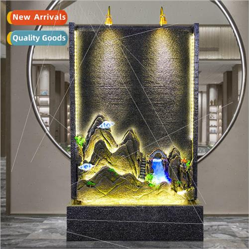 Water curtain wall outdoor wigwam flowing water screen lands