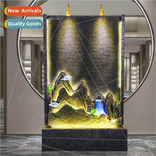 Water curtain wall outdoor wigwam flowing water screen lands
