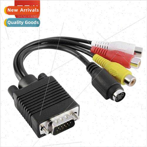 VGA to S terminal adapter cable VGA to AV VGA one point four