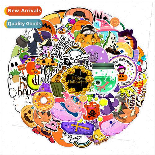 50 Halloween Graffiti Stickers ggage Car Laptop Skateboard C