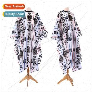 printing adult apron Hair retro simple barber fashion salon