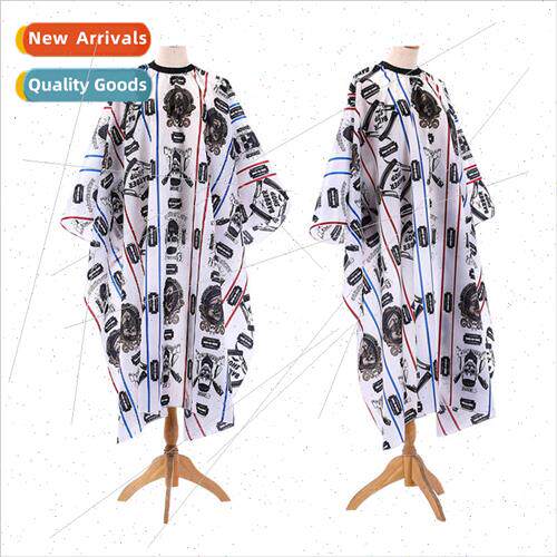 Hair salon simple printing adult apron barber  retro fashion