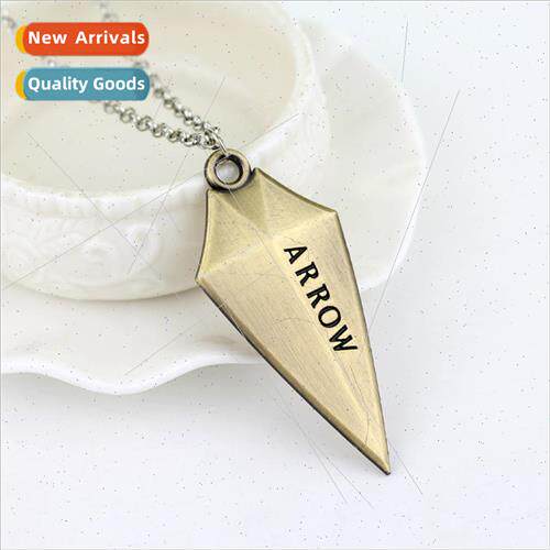 Movie & TV Peripherals Star ARROW Green Arrow Necklace Penda