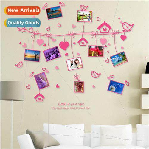 Love Rope Photo Frame Photo Wall Stickers Removable Wall Sti