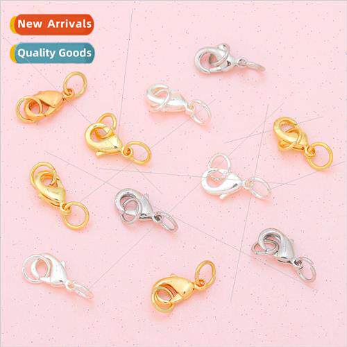 Copper-plated 14K gold-plated lobster buckle diy jewelry acc
