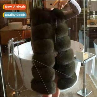 new fur the section vest fox imitation Haining 2022