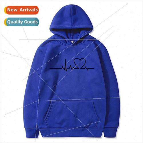 Mens and Womens Hoodie Padded Sweatshirt Fall and Winter New