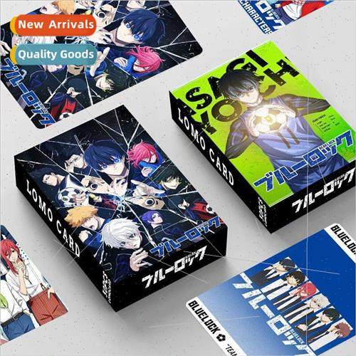 Blue Pris Double ded 30 Small Cards LOMO Cards Boxed Pho Car